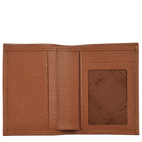 Le Foulonné Card holder , Caramel - Leather - View 2 of  2