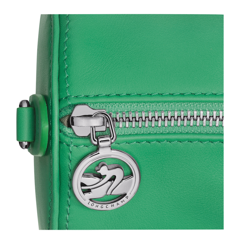 Handtasche M Daylong Leder - Grün | Longchamp DE