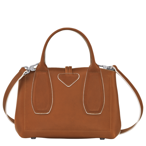 Roseau S Handbag , Cognac - Leather - View 4 of  7