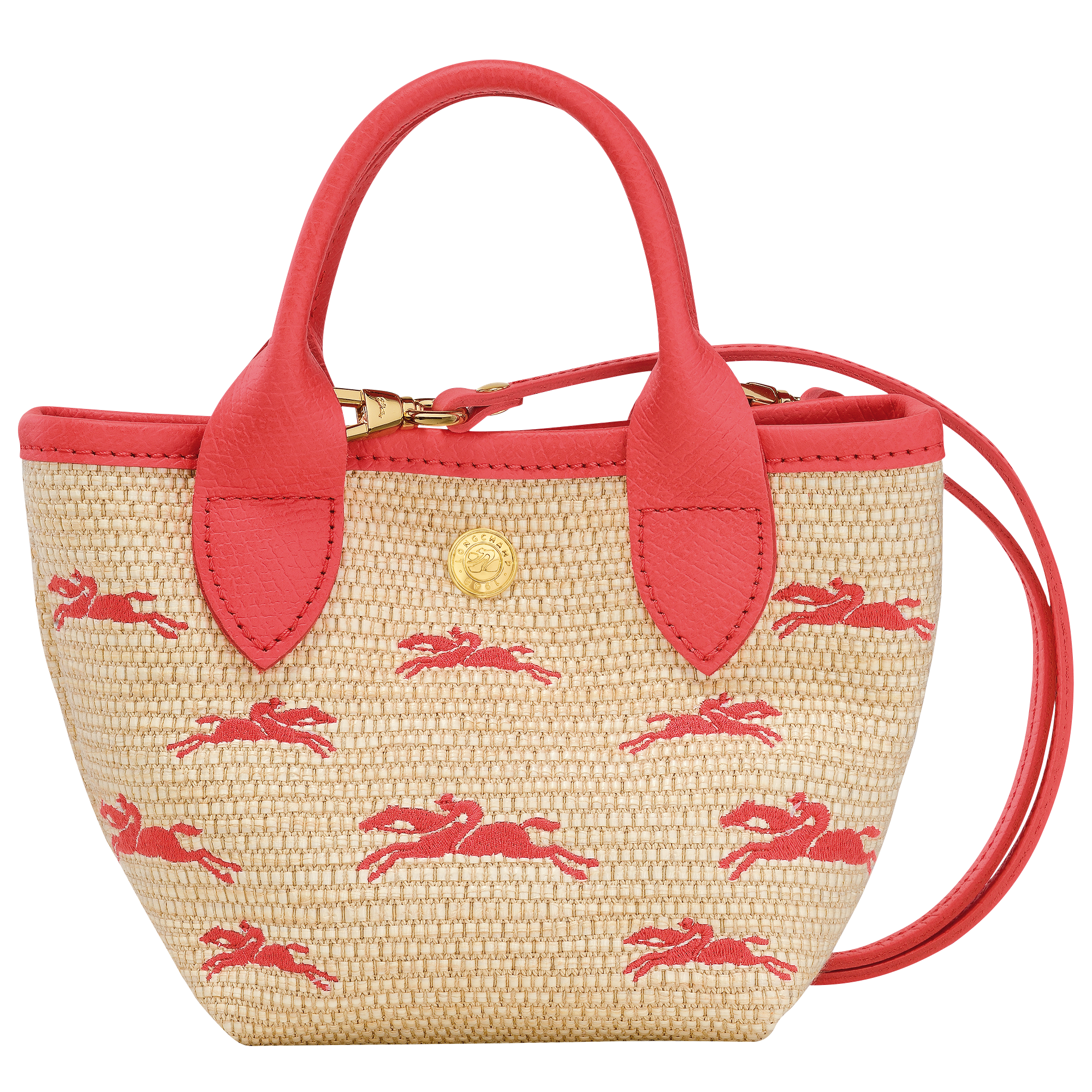 Le Panier Pliage Handtasche S, Erdbeere