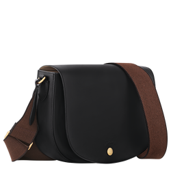 &Eacute;pure M Crossbody bag , Black - Leather