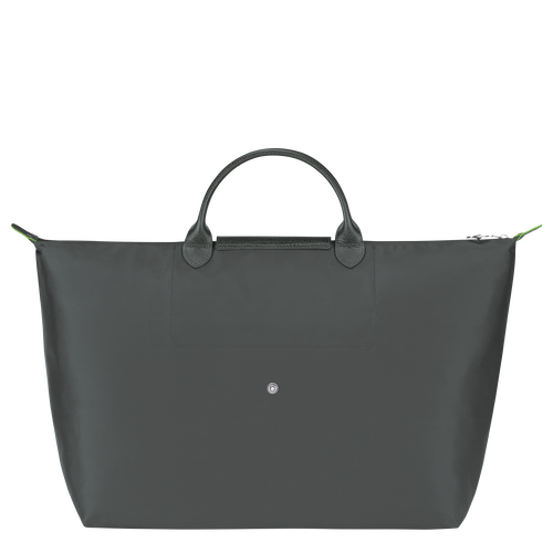 Le Pliage Green S Travel bag , Graphite - Recycled canvas - View 4 of 6