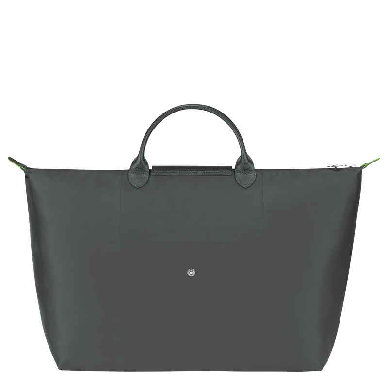 Le Pliage Green S Travel bag , Graphite - Recycled canvas  - View 4 of 6