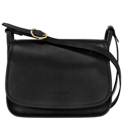 Le Foulonné M Crossbody bag , Black - Leather