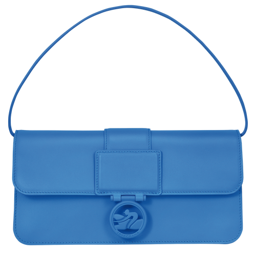 Baguette-Tasche M Box-Trot , Leder - Kobaltblau - Ansicht 1 von 6