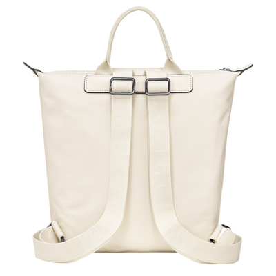 Longchamp backpack white on sale