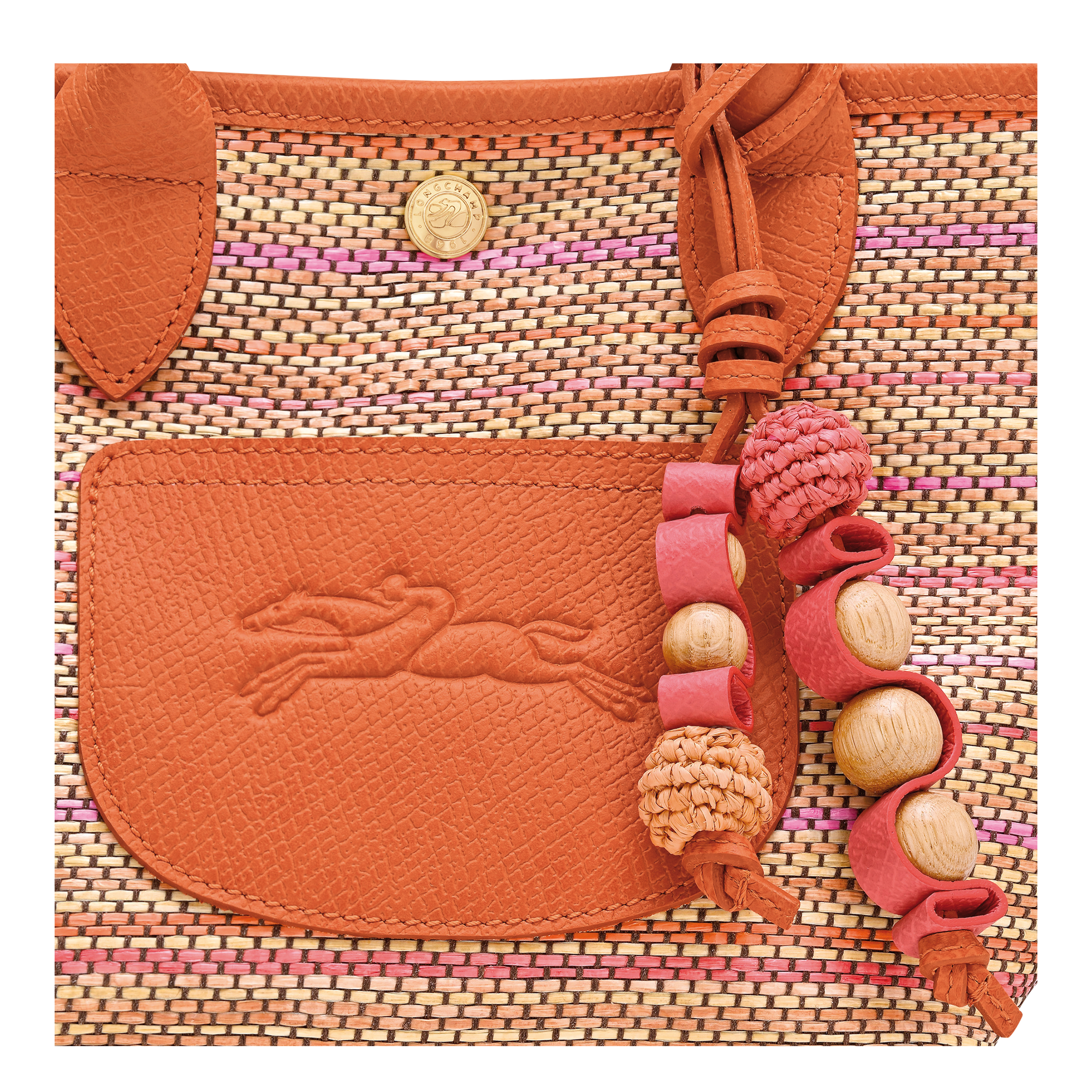 Le Pliage Collection Basket bag XS, Rainbow