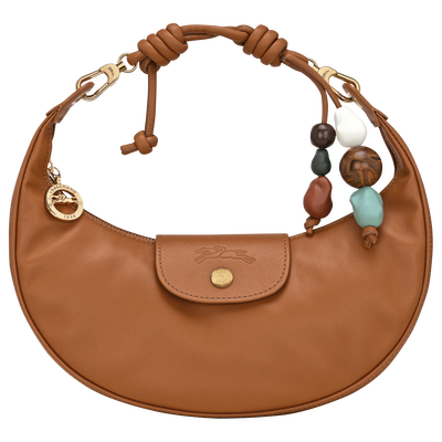 Le Pliage Xtra 肩揹袋 M , 腰果色 - 皮革