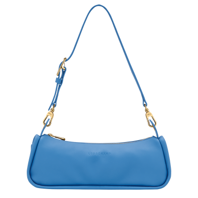 Looong M Shoulder bag , Azure - Leather
