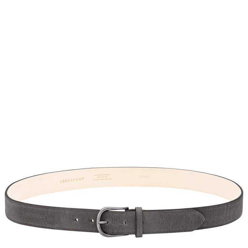 Ceinture homme , Cuir - Graphite  - Vue 1 de 2