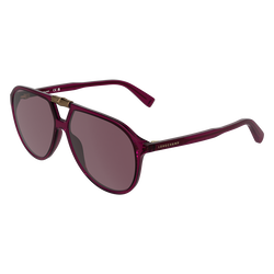 Sunglasses , Burgundy - Plant Based Resin