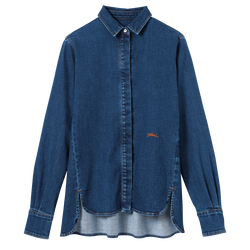 Camicia , Denim - Blu Baltico