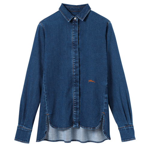 Camisa , Denim - Azul Baltico - Vista 1 de 3