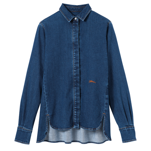 Hemd , Denim - Denim - Weergave 1 van  3