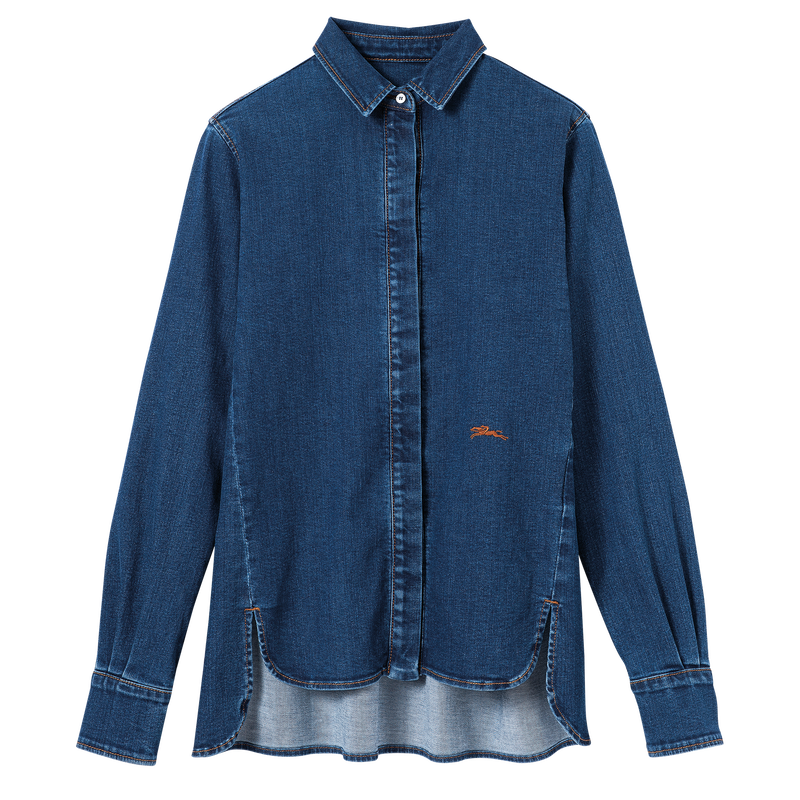 Camicia , Denim - Blu Baltico  - View 1 of  3