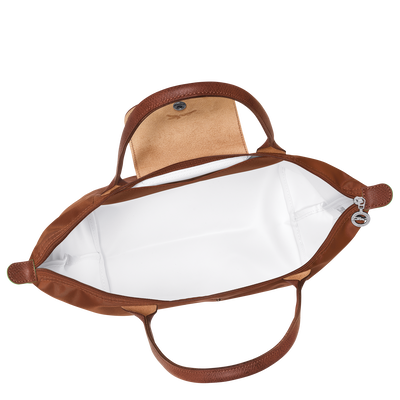 Le Pliage Green Tote bag M, Cognac