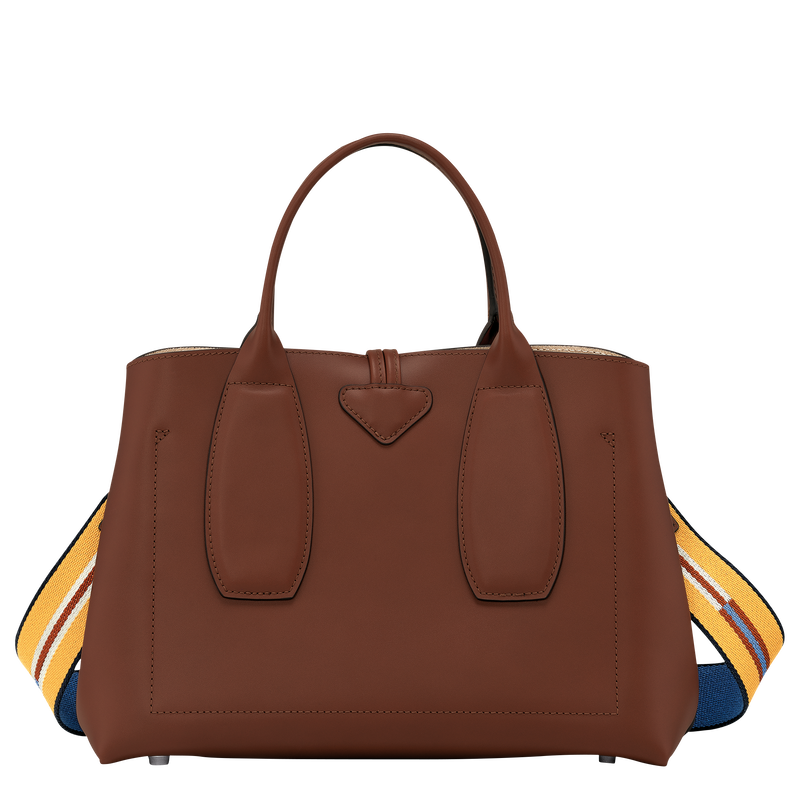 Roseau Handbag M, Ebony