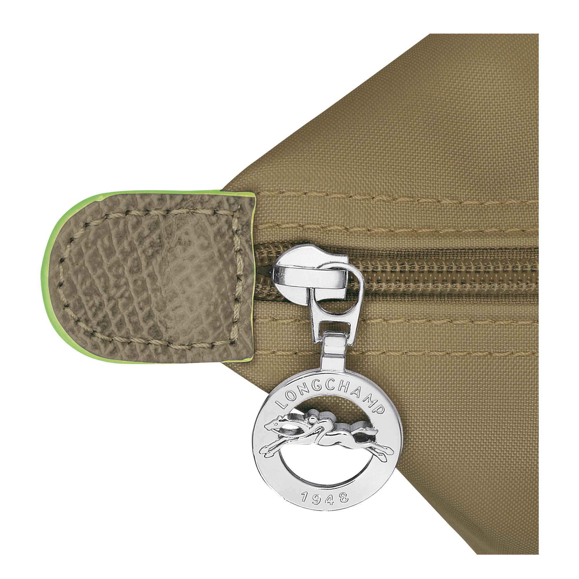 Handbag M, Artichoke - View 6 of
7 - zoom in Le Pliage Green Handbag M, Artichoke