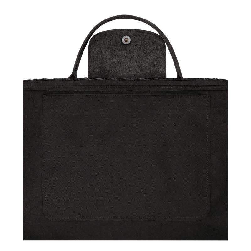 Sac &agrave; main L Le Pliage Energy , Toile recycl&eacute;e - Noir  - Vue 5 de 6