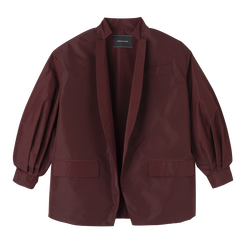 Kimono jacket , Burgundy - Technical taffeta