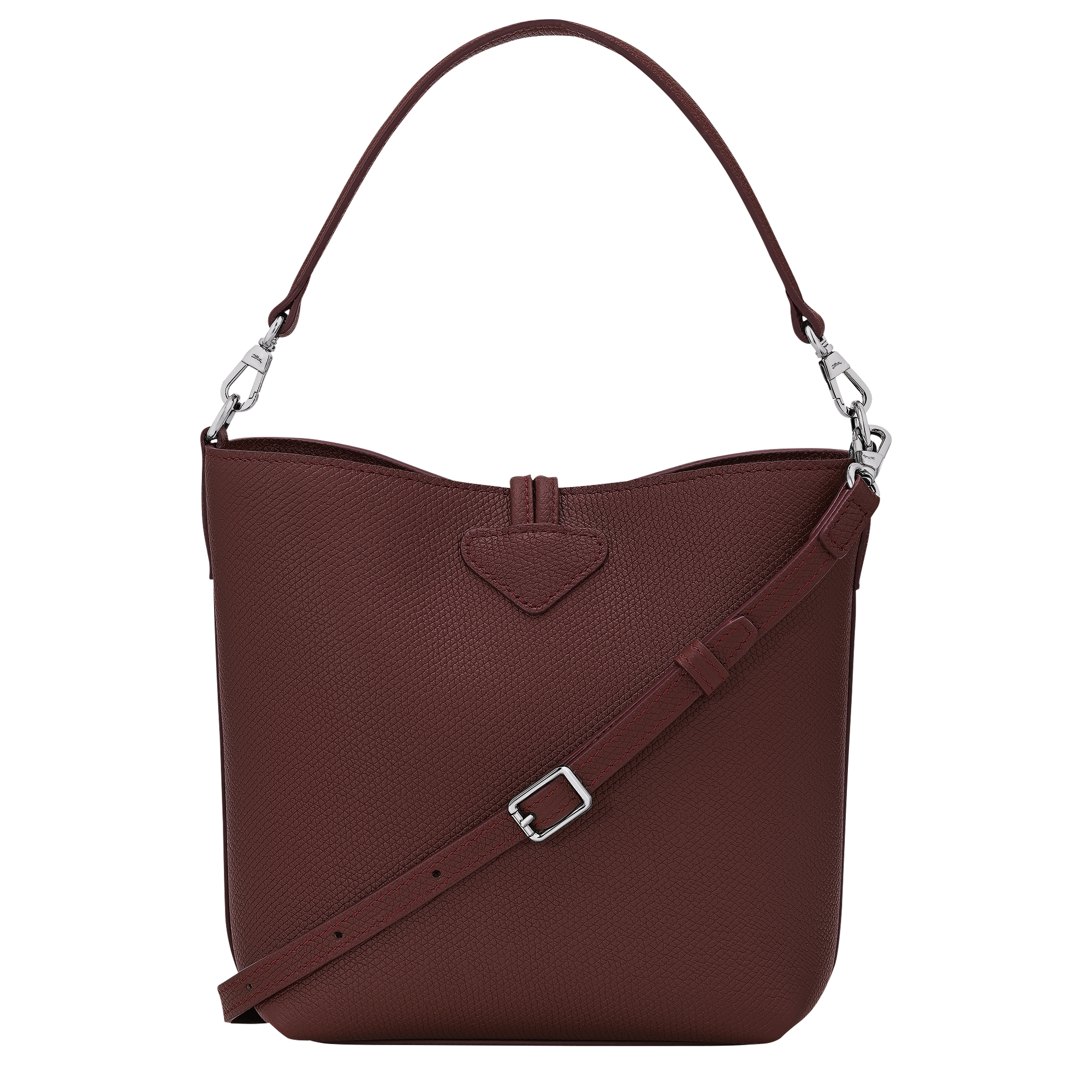 Le Roseau Bucket bag XS, Burgundy