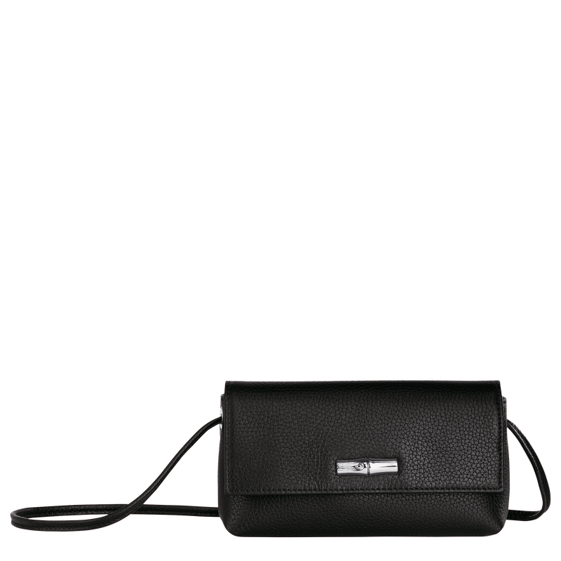 Analista subtítulo Hito Roseau Essential Bolso pequeño Cuero - Negro (34067968001) | Longchamp ES