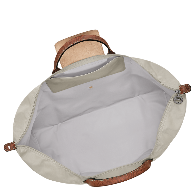 Borsa da viaggio XL Le Pliage Original , Tela riciclata - Grigio Verde  - View 4 of  6