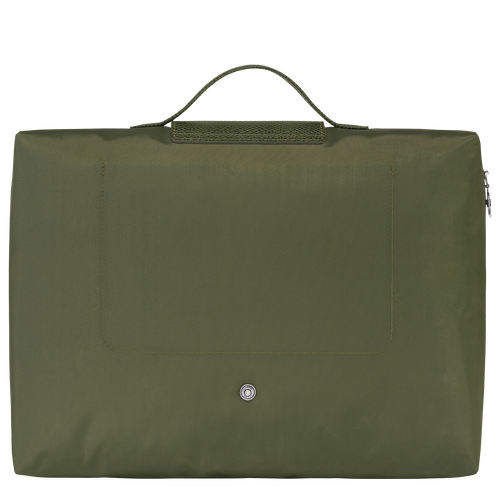 Le Pliage Green S Briefcase , Forest - Recycled canvas - View 4 of 7