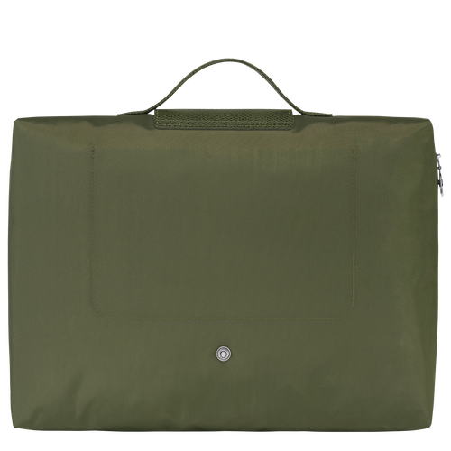 Le Pliage Green S Briefcase , Forest - Recycled canvas - View 4 of  6