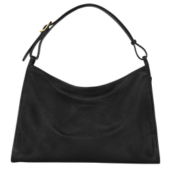 Le Foulonné XL Shoulder bag , Black - Leather