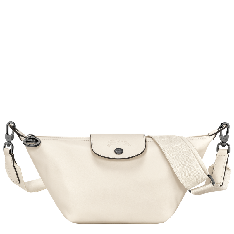 Le Pliage Xtra XS Crossbody bag , Ecru - Leather  - View 1 of  6