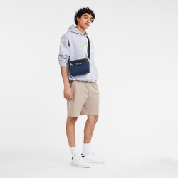 Le Pliage Energy S Camera bag , Navy - Recycled canvas