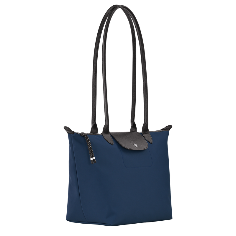 Le Pliage Energy L Tote bag , Navy - Recycled canvas  - View 3 of 6