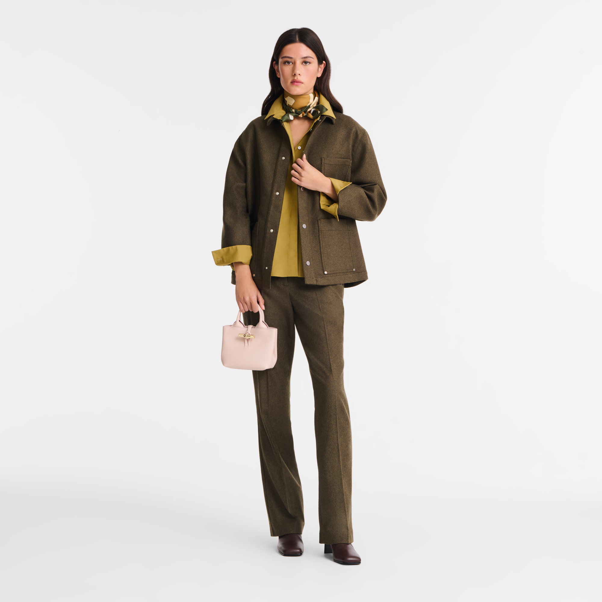 Le Roseau Handbag XS, Petal Pink