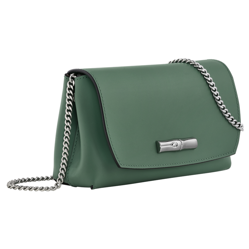 Le Roseau Clutch , Salie - Leder  - Weergave 2 van  4