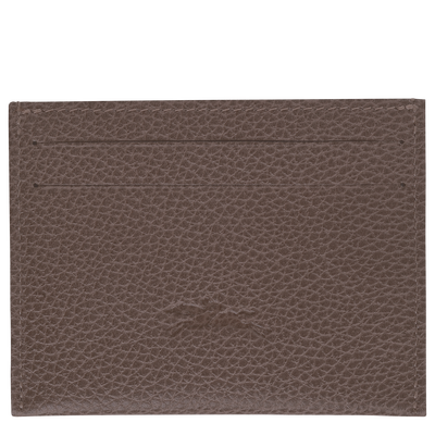 Porte-cartes Le Foulonn&eacute; , Cuir - Taupe