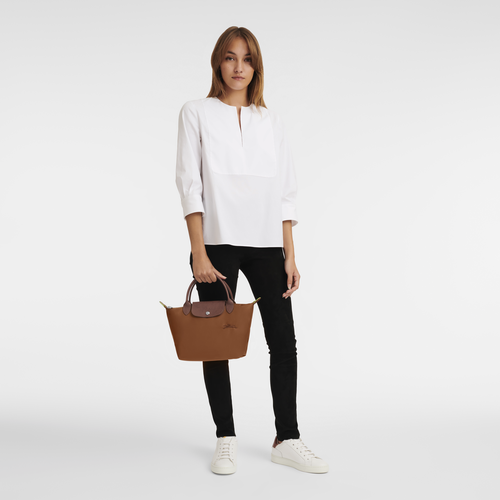 Longchamp Small Le Pliage Recycled Canvas Shoulder Tote