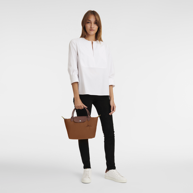 Longchamp top satchel handbag