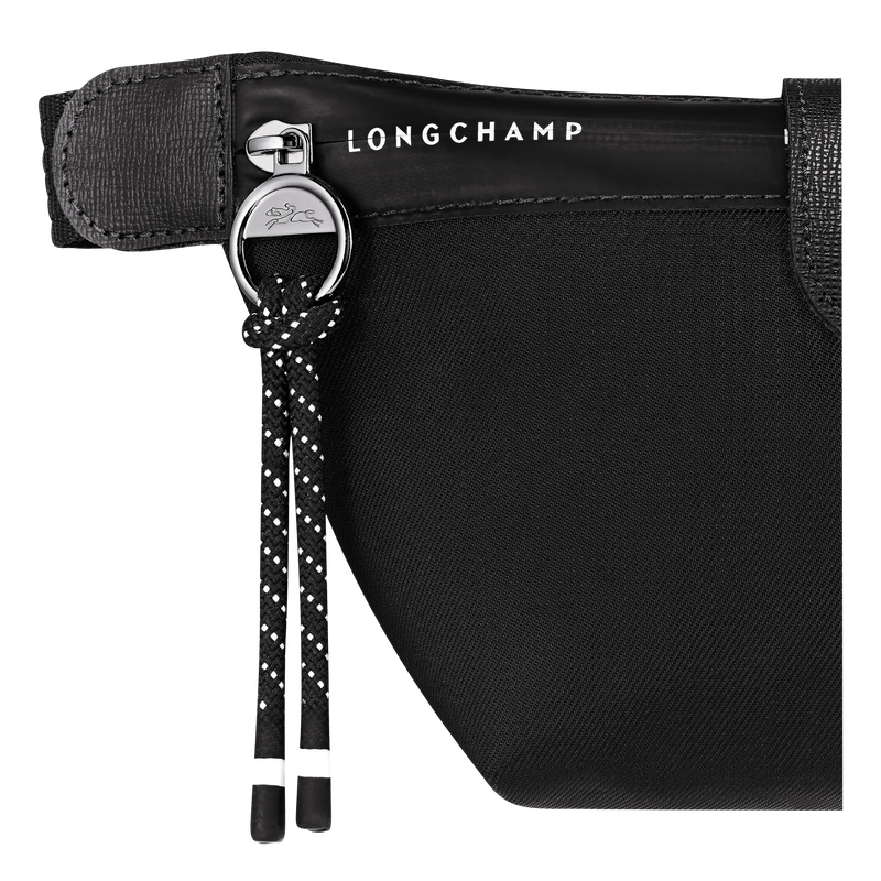 Le Pliage Energy M Belt bag , Black - Canvas  - View 6 of 6