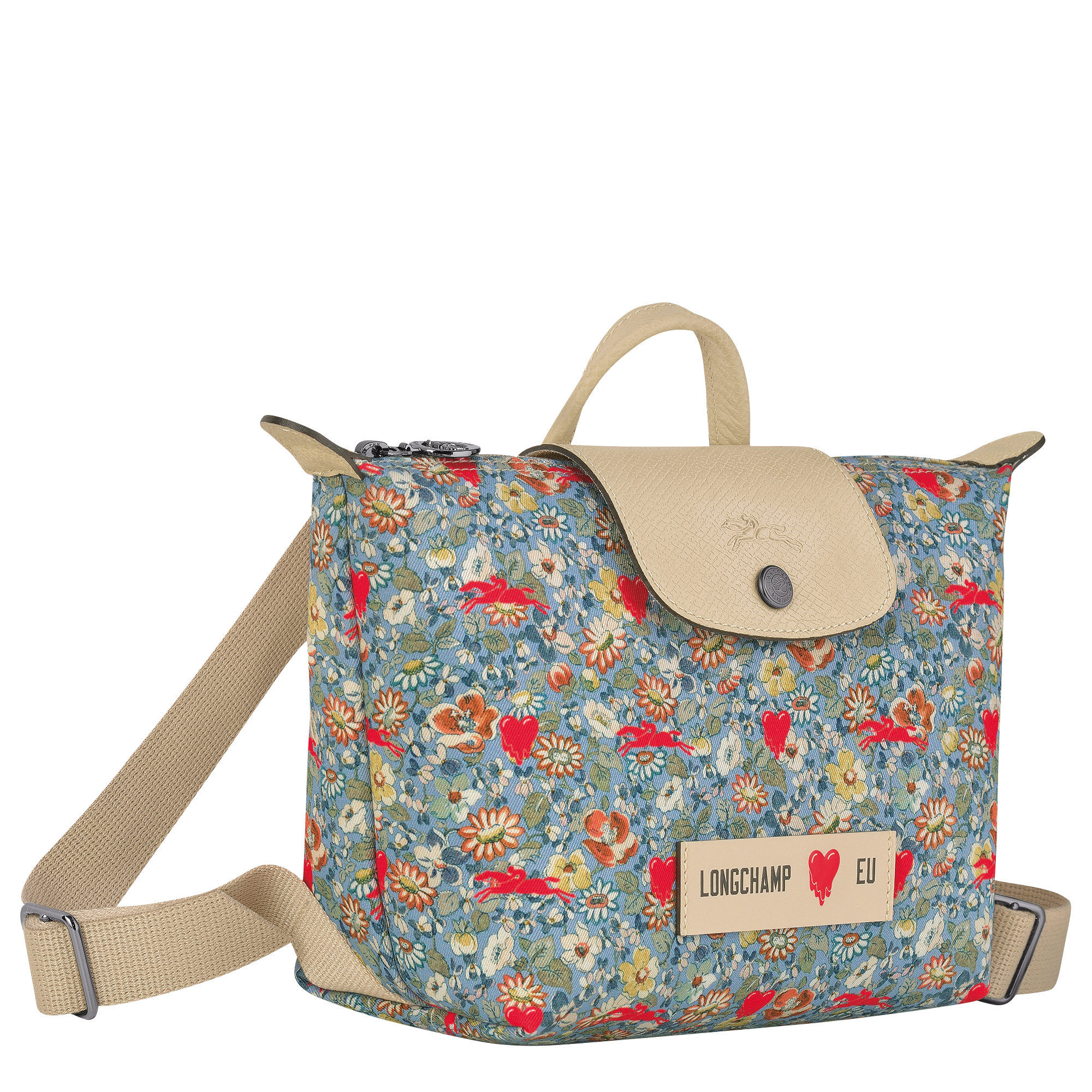 longchamp yellow backpack