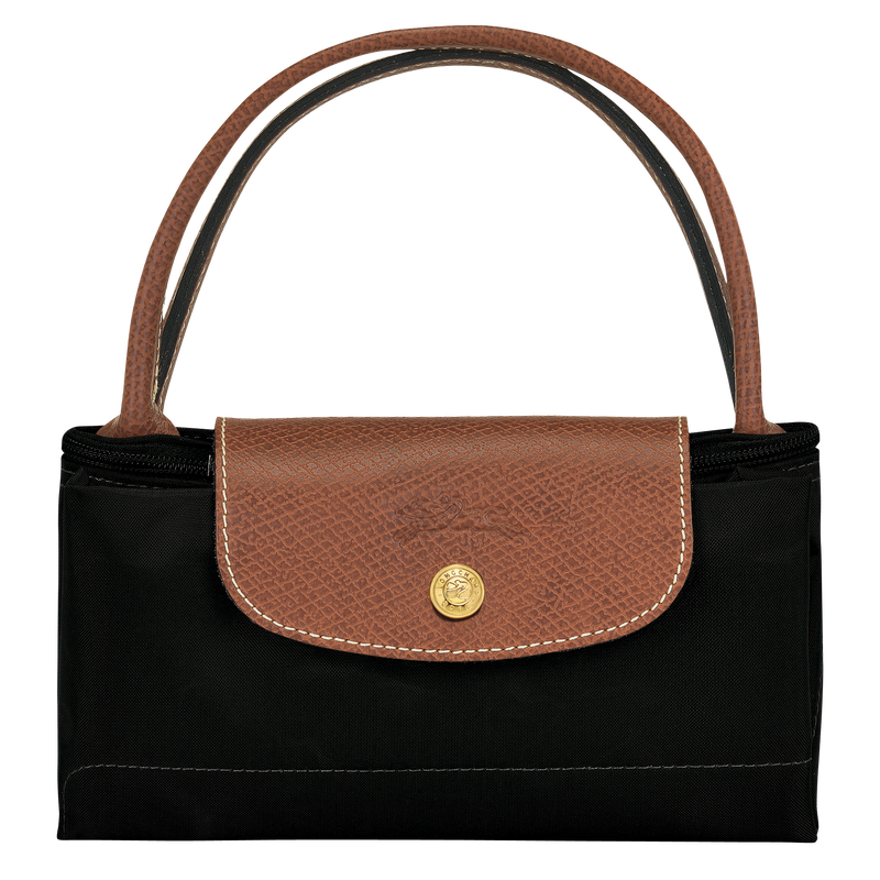 Handtasche S Le Pliage Original , Recyceltes Canvas - Schwarz  - Ansicht 6 von 6