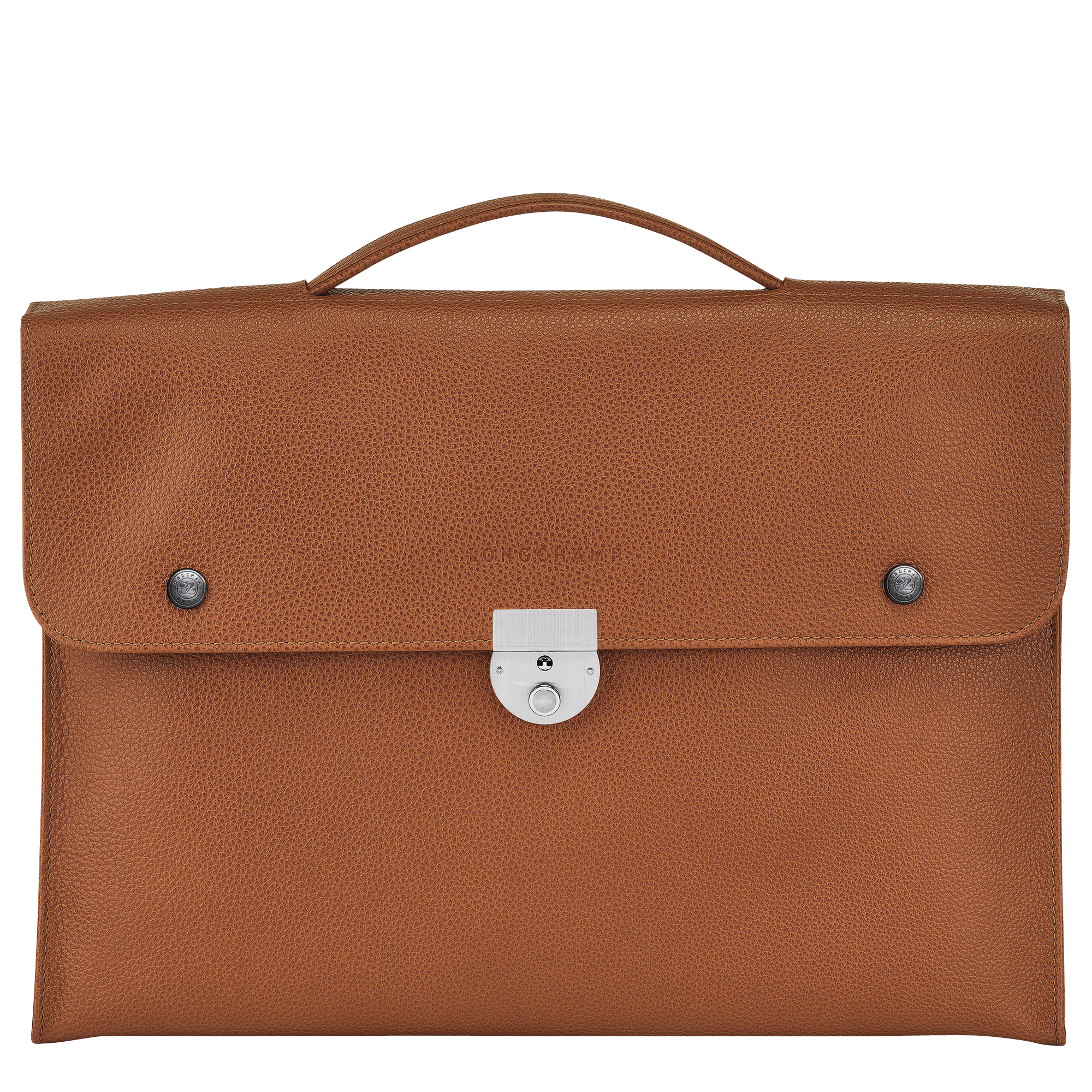 Le Foulonné Briefcase S, Caramel