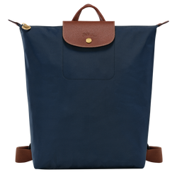 Le Pliage Original M Backpack , Navy - Recycled canvas