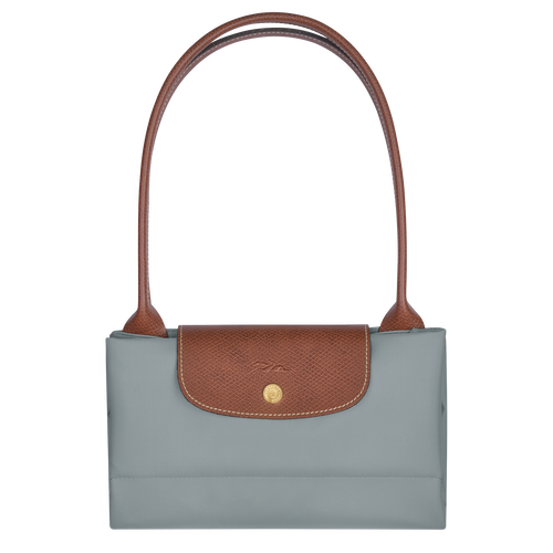 Le Pliage Original L Tote bag , Steel - Recycled canvas - View 7 of 7