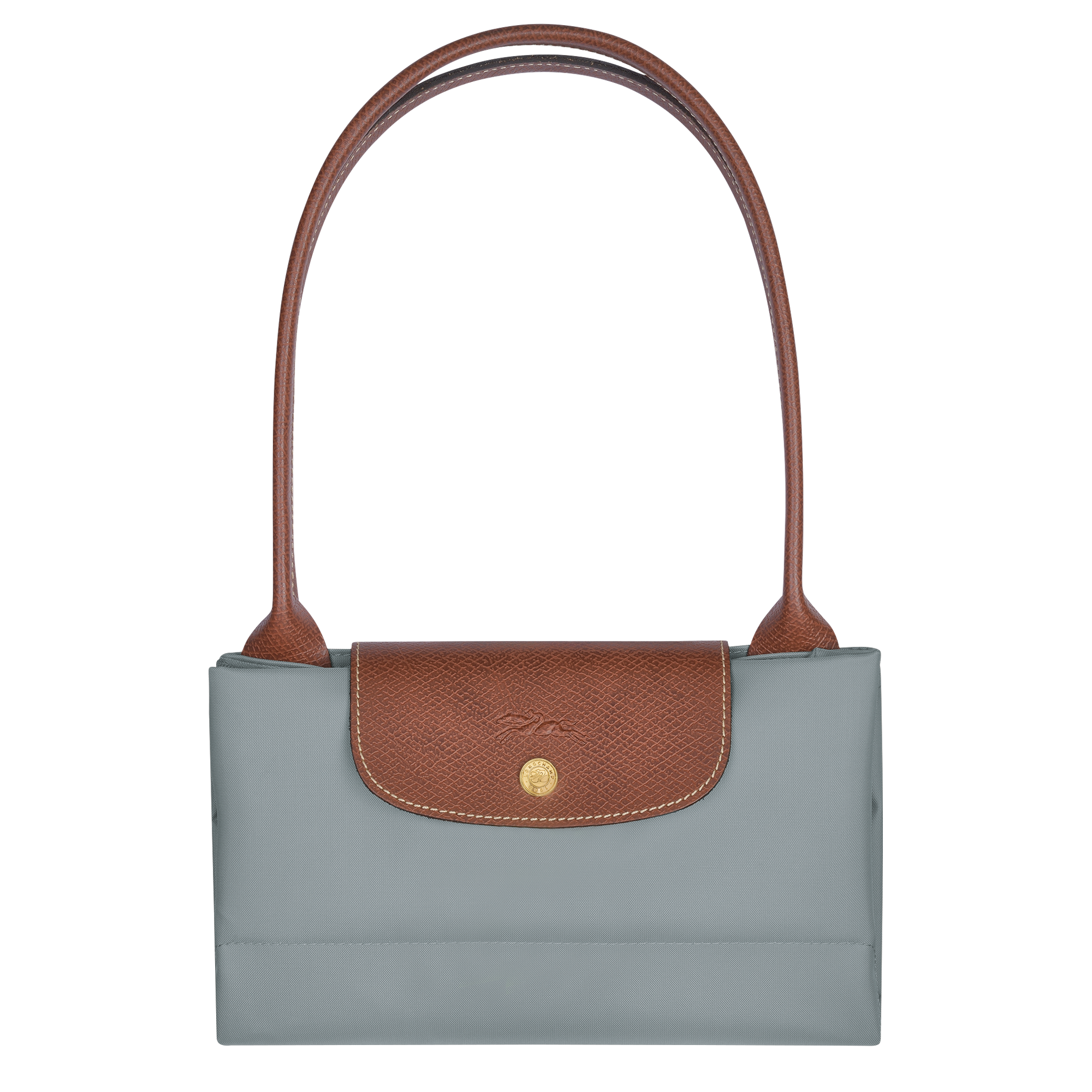 Le Pliage Original Bolso de hombro L, Acero