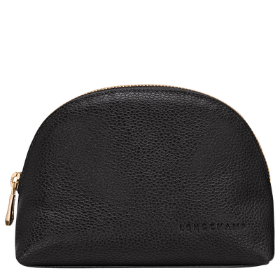Pochette Le Foulonn&eacute; , Leder - Schwarz