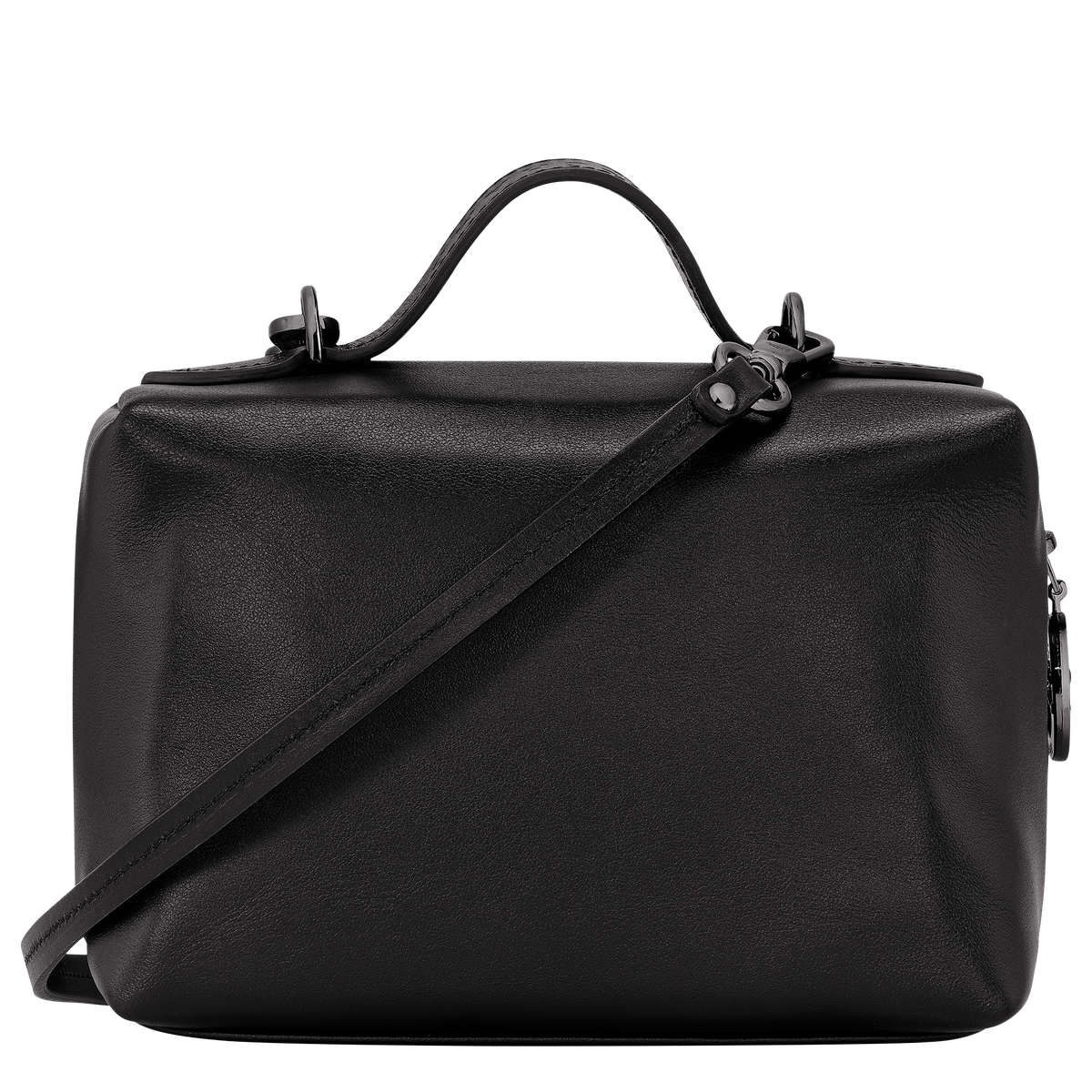 Le Pliage Xtra XS Vanity Black Leather Longchamp US Le pliage xtra xs vanity black leather longchamp us