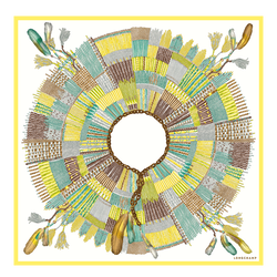 Silk scarf 90