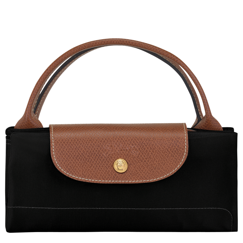 Le Pliage Original S Travel bag , Black - Recycled canvas  - View 5 of  5