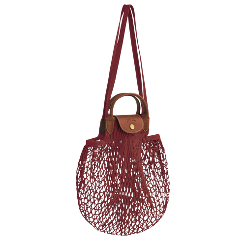 Longchamp top snakeskin bag